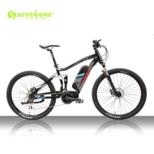 Высокое качество 250 Вт, 36 В со средним электродвигателем для велосипеда с полной подвеской и литий-ионной батареей 13 Ач